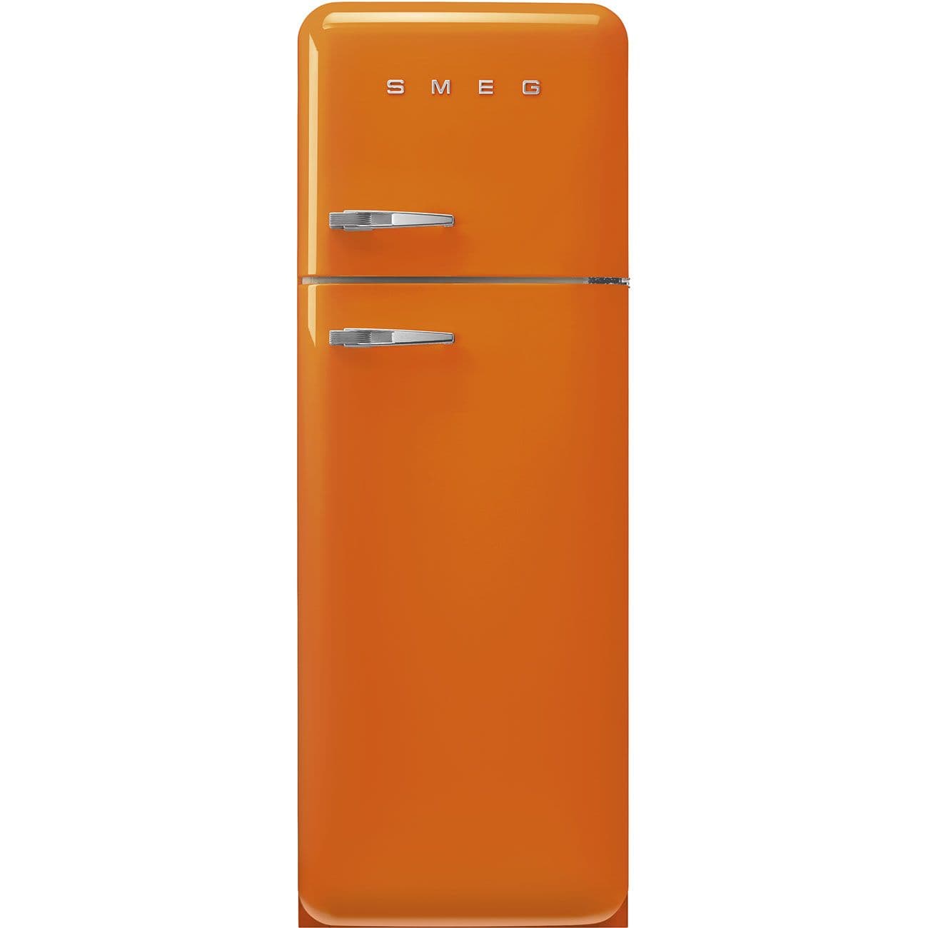 Standgerät Kühlschränke 2-türig, Orange 50's Style Aesthetic - Bild 1