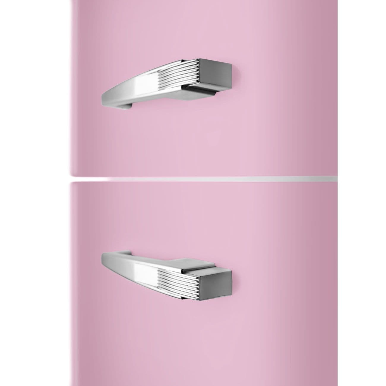 Standgerät Kühlschränke Kühl-/Gefrierkombination, Cadillac Pink 50's Style Aesthetic - Thumbnail 5