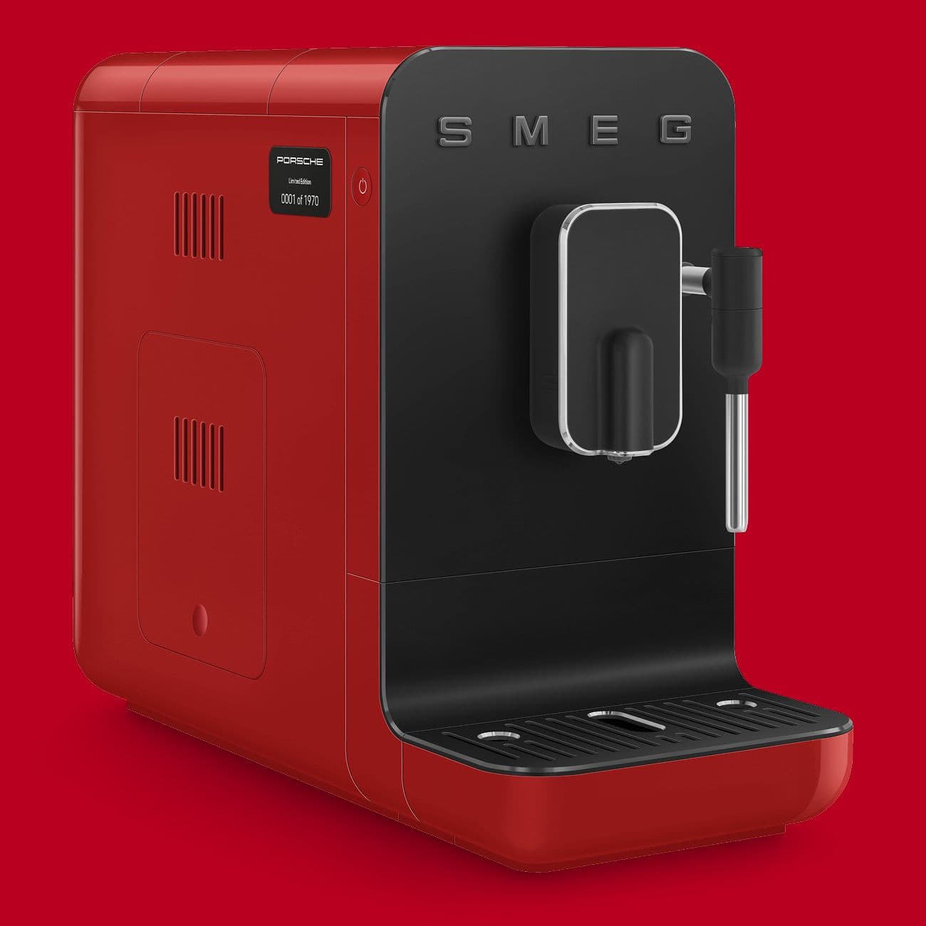 Kaffeemaschine mit Mahlwerk BCC12 | Porsche 917 Rot, Livery Salzburg Porsche x SMEG - Thumbnail 8