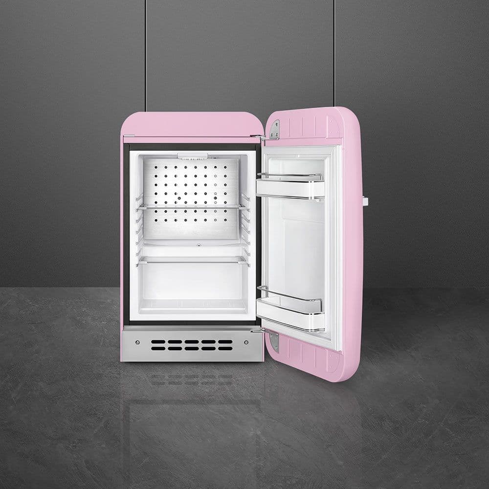 Standgerät Kühlschränke 1-türig, Cadillac Pink 50's Style Aesthetic - Thumbnail 2