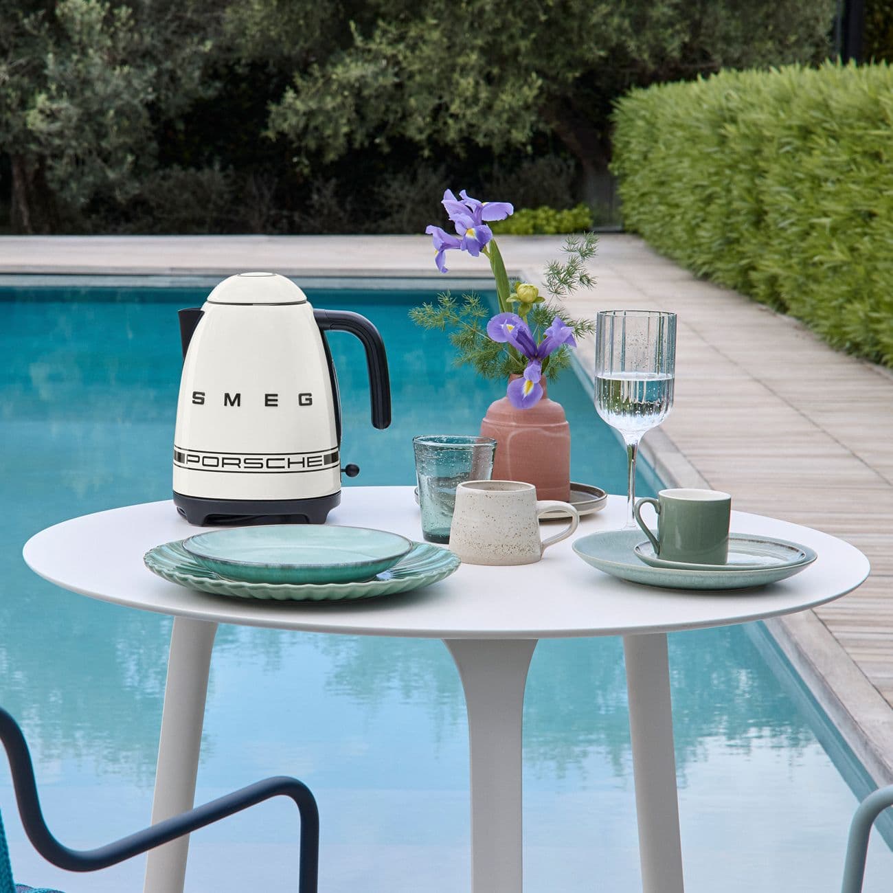 Wasserkocher KLF03 | Carrara White Porsche x SMEG - Thumbnail 8