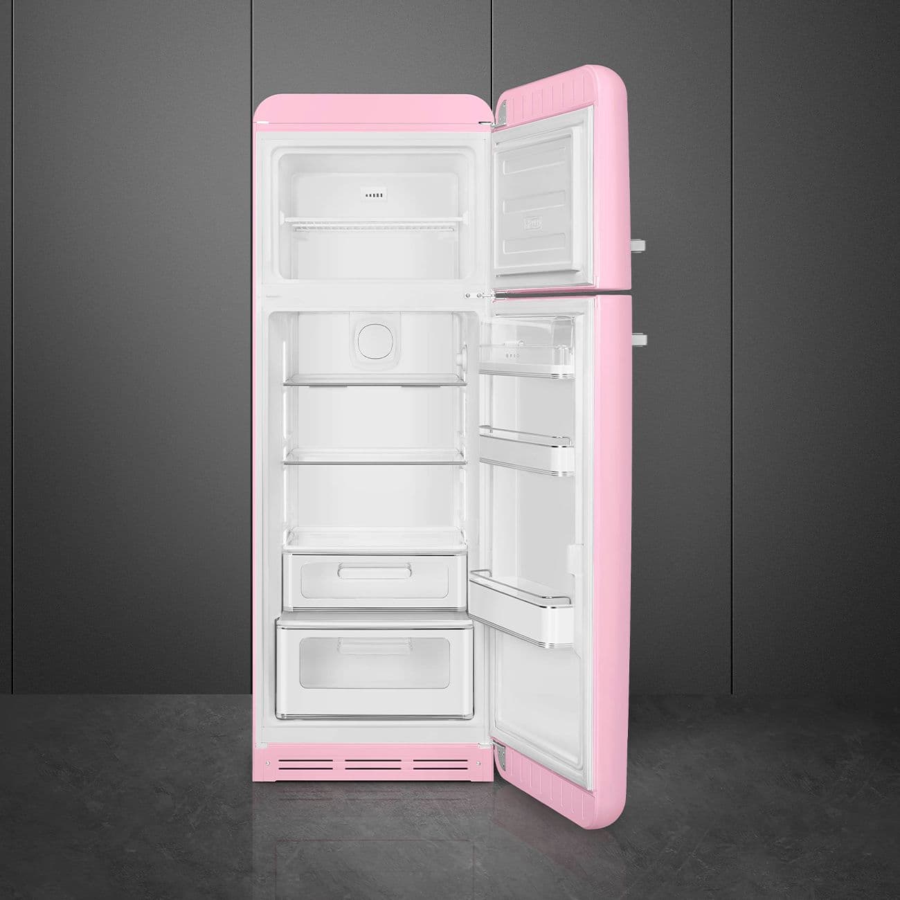 Standgerät Kühlschränke 2-türig, Cadillac Pink 50's Style Aesthetic - Thumbnail 6