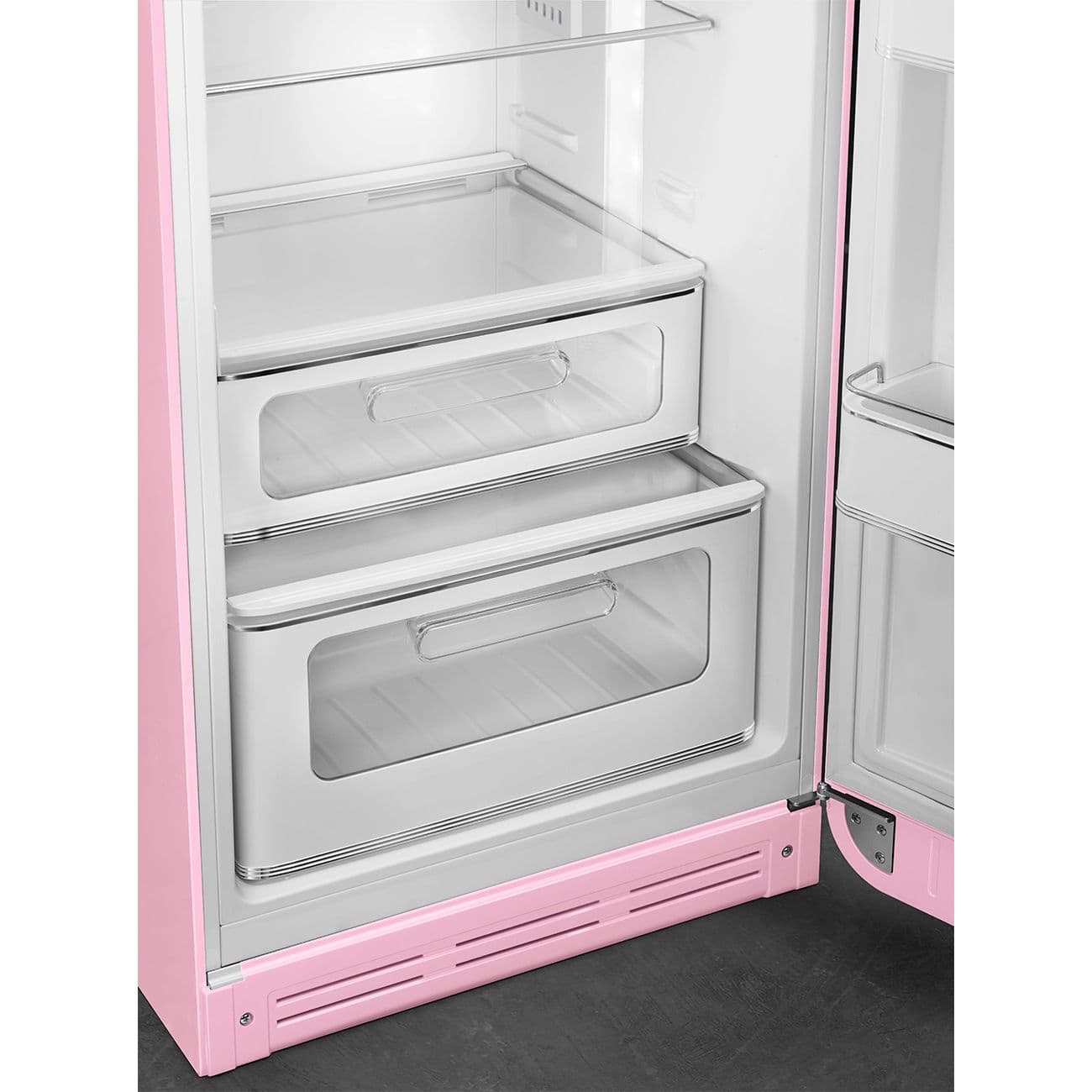 Standgerät Kühlschränke 2-türig, Cadillac Pink 50's Style Aesthetic - Thumbnail 8