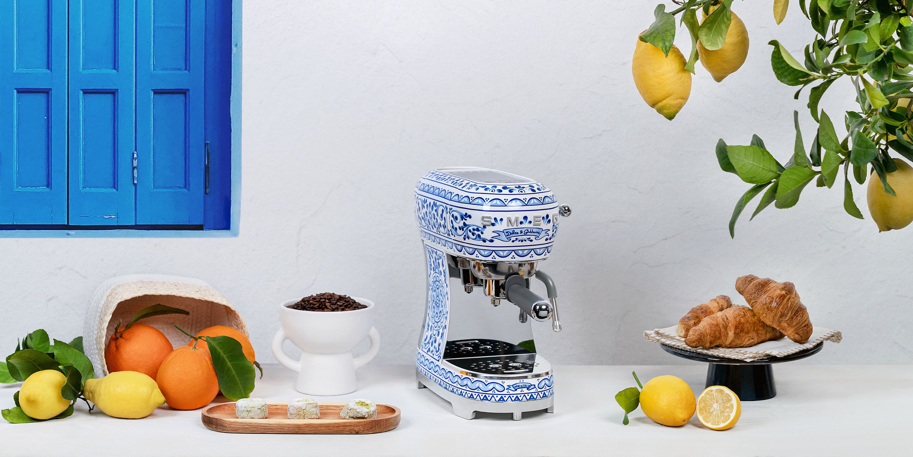 Espresso-Kaffeemaschine Sonderedition 50's Style - Thumbnail 5