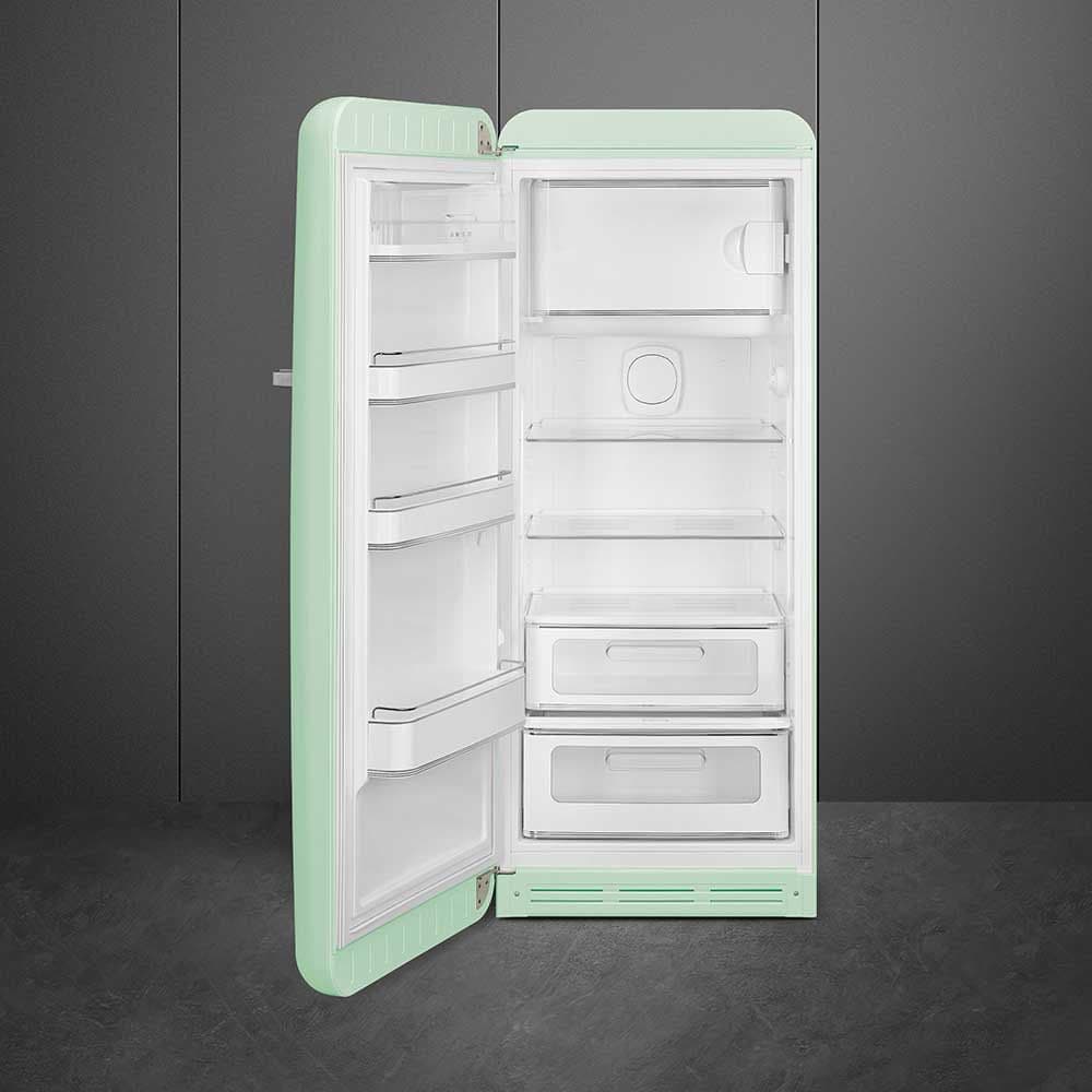 Standgerät Kühlschränke 1-türig, Pastellgrün 50's Style Aesthetic - Thumbnail 5