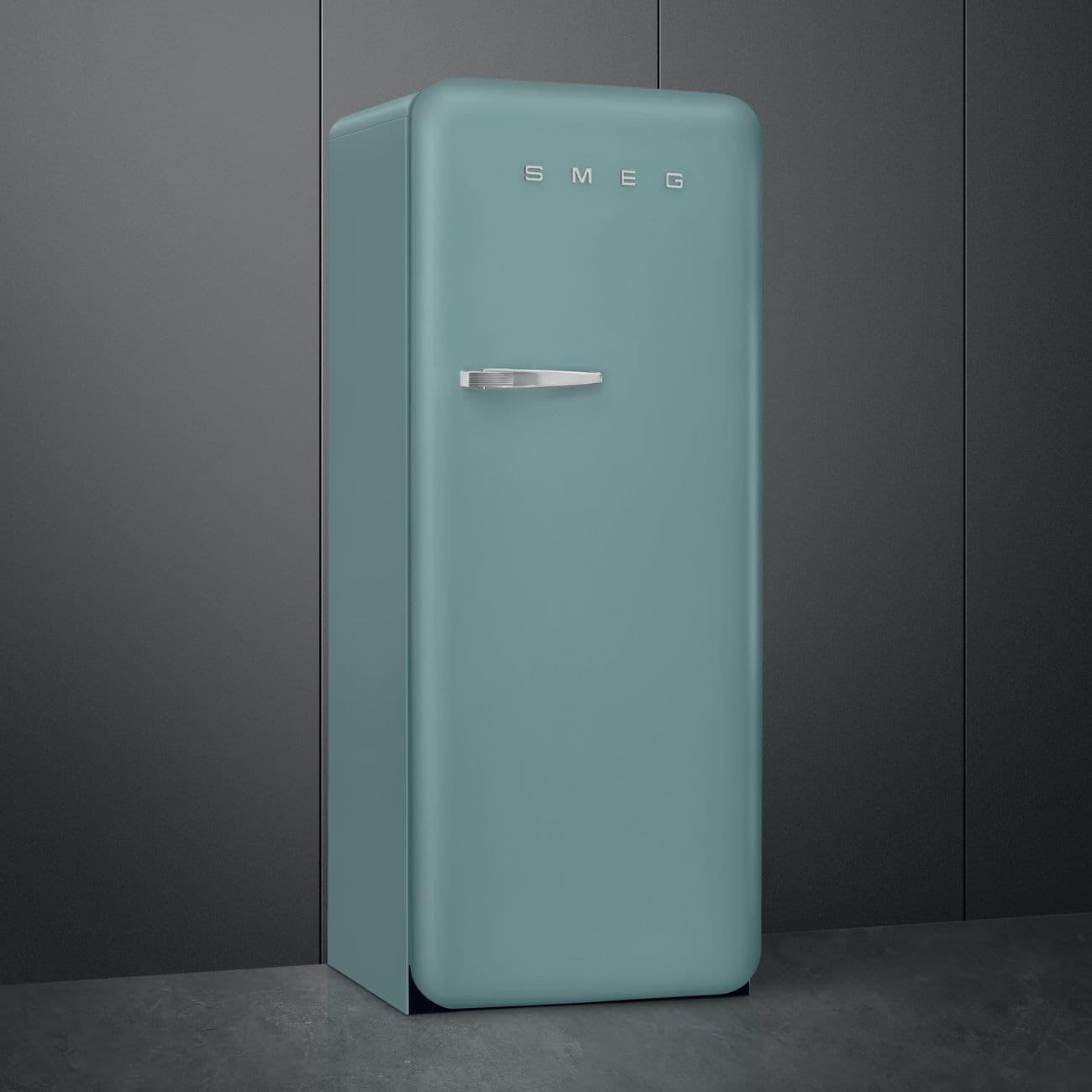 Standgerät Kühlschränke 1-türig, Emerald Green 50's Style Aesthetic - Thumbnail 2