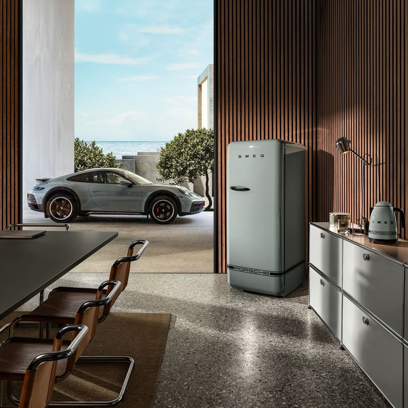 Kühlschrank FAB28 | Shade Green Porsche x SMEG - Thumbnail 6