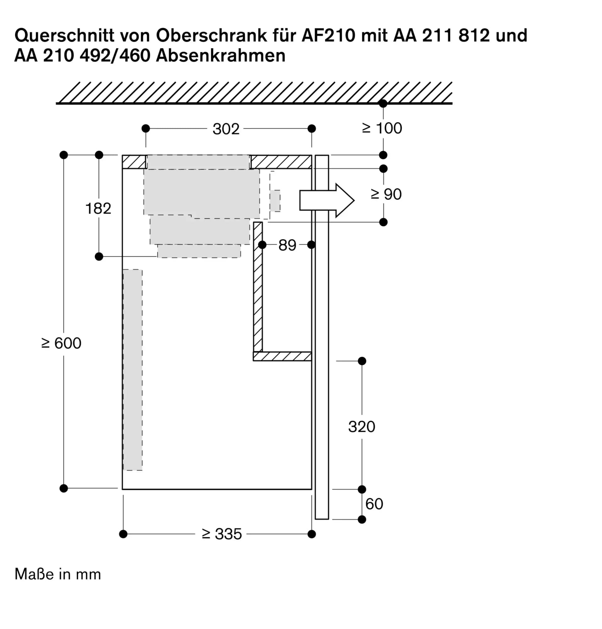 Serie 200 Flachschirmhaube 60 cm Edelstahl - Thumbnail 7