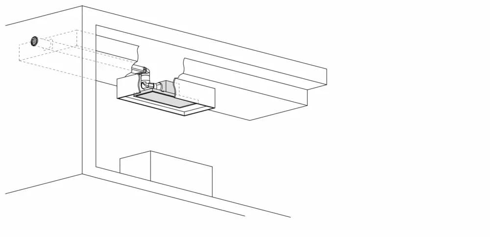 Serie 200 Deckenlüftung 120 cm Gaggenau Hellbronze - Thumbnail 15