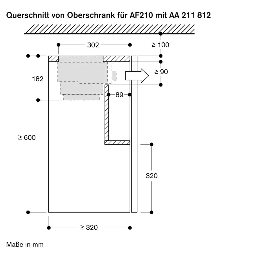 Serie 200 Flachschirmhaube 60 cm Edelstahl - Thumbnail 19