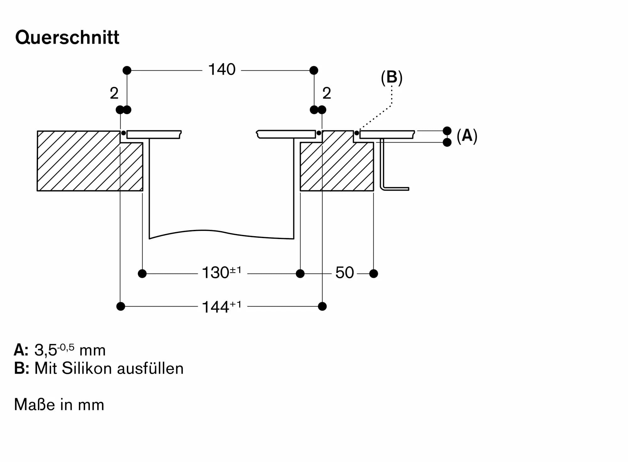 Serie 400 Tischlüftung 120 cm Edelstahl - Thumbnail 14
