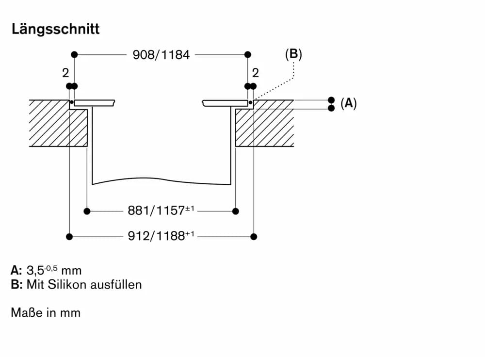 Serie 400 Tischlüftung 120 cm Edelstahl - Thumbnail 27