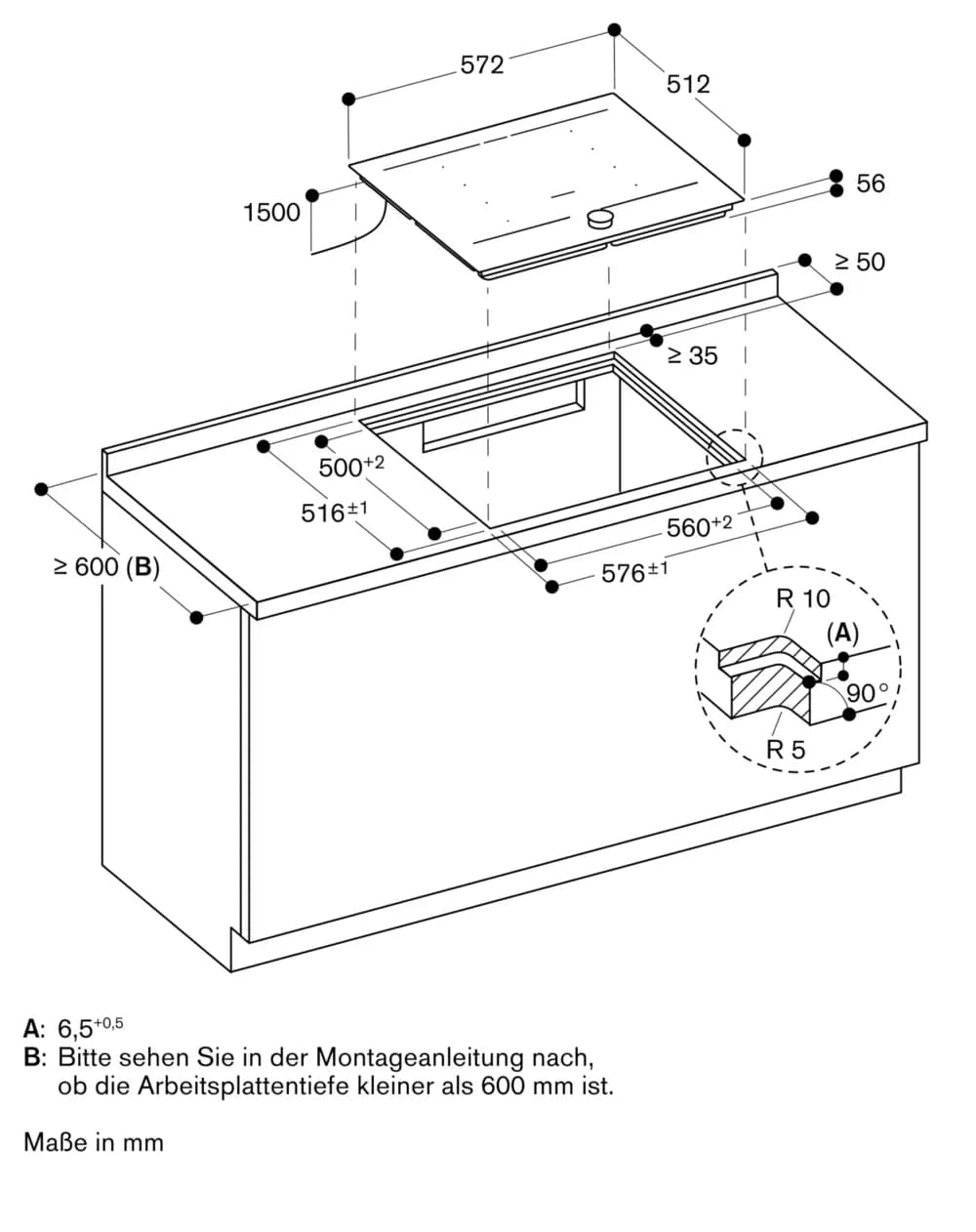 Serie 200 Flex-Induktionskochfeld 60 cm - Thumbnail 6