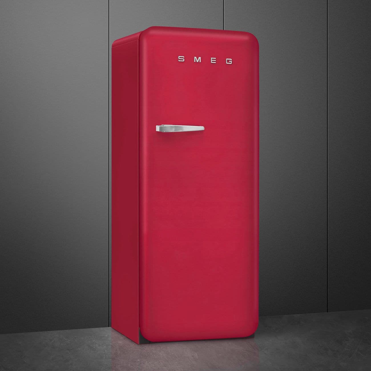 Standgerät Kühlschränke 1-türig, Ruby Red 50's Style Aesthetic - Thumbnail 2