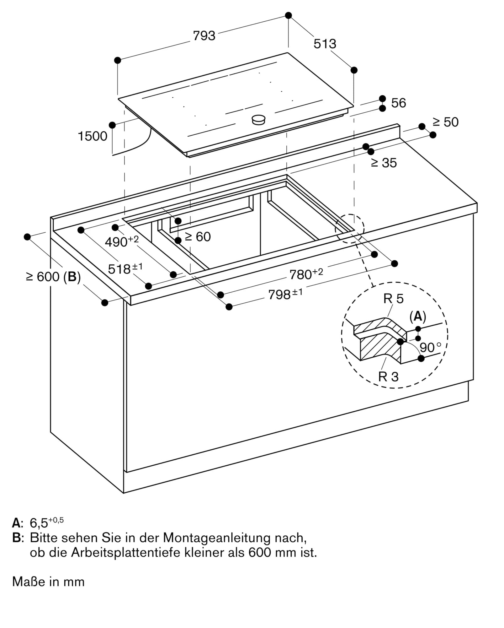 Serie 200 Flex-Induktionskochfeld 80 cm - Thumbnail 6