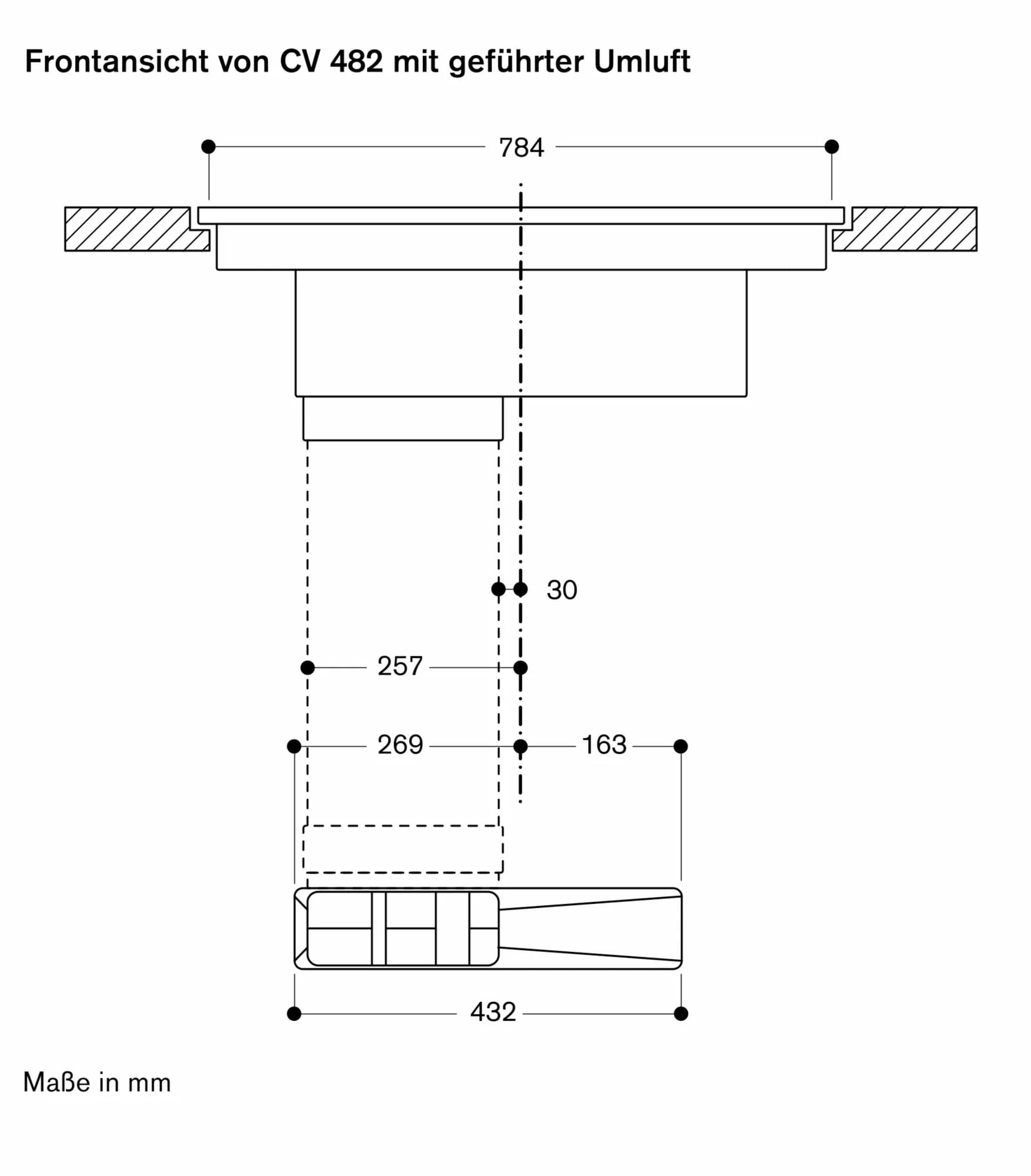 Serie 400 Flex-Induktionskochfeld mit integriertem Lüftungssystem 80 cm - Thumbnail 5