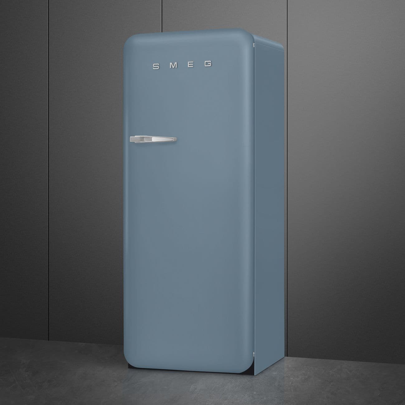 Standgerät Kühlschränke 1-türig, Storm Blue 50's Style Aesthetic - Thumbnail 3