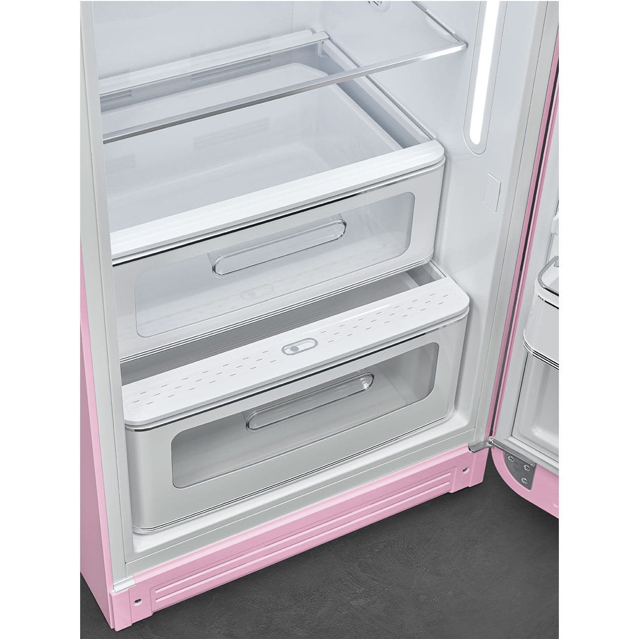 Standgerät Kühlschränke 1-türig, Cadillac Pink 50's Style Aesthetic - Thumbnail 6